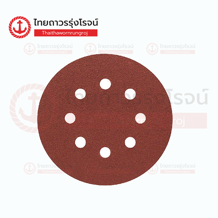 (Clearance) BOSCH กระดาษทรายกลม 5นิ้ว P100 2608605478 (5ใบ)