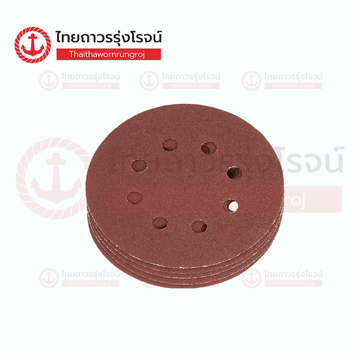 (Clearance) BOSCH กระดาษทรายกลม 5นิ้ว P120 2608605479 (5ใบ)
