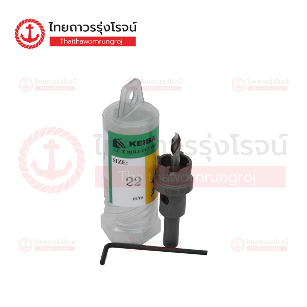 KEIBA โฮซอเจาะสแตนเลส TCT 22มิล