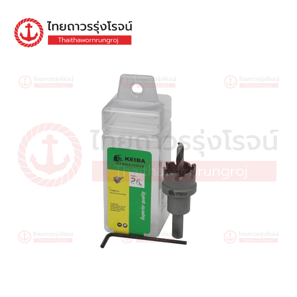 KEIBA โฮซอเจาะสแตนเลส TCT 26มิล