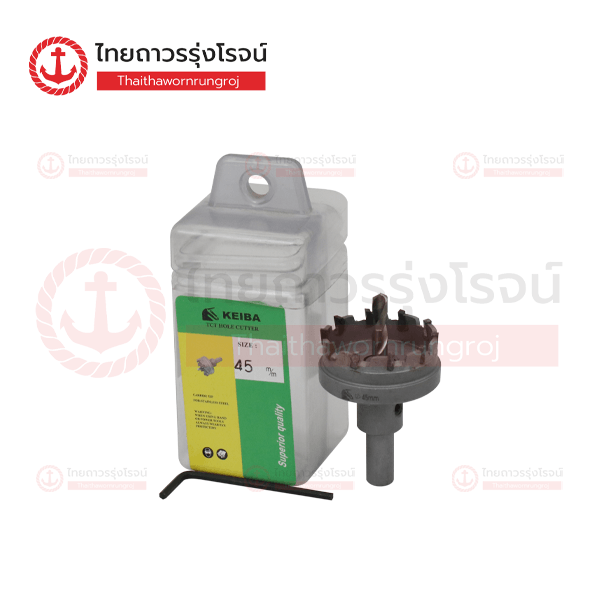 KEIBA โฮซอเจาะสแตนเลส TCT 45มิล
