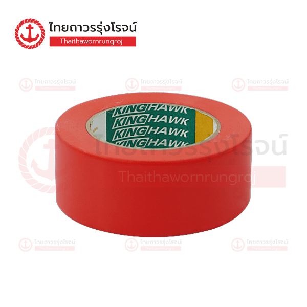 เทปตีเส้น2นิ้ว สีแดง 48mmx33m