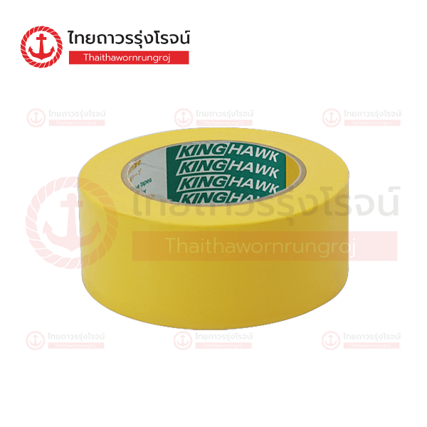 เทปตีเส้น2นิ้ว สีเหลือง 48mmx33m