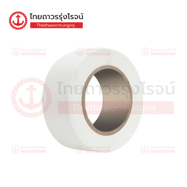 เทปตีเส้น3นิ้ว สีขาว 75mmx33m