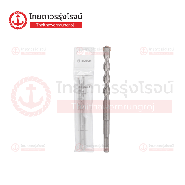 BOSCH SDS PLUS S3 ดอกสว่านโรตารี่ 12x100x160 2608680277