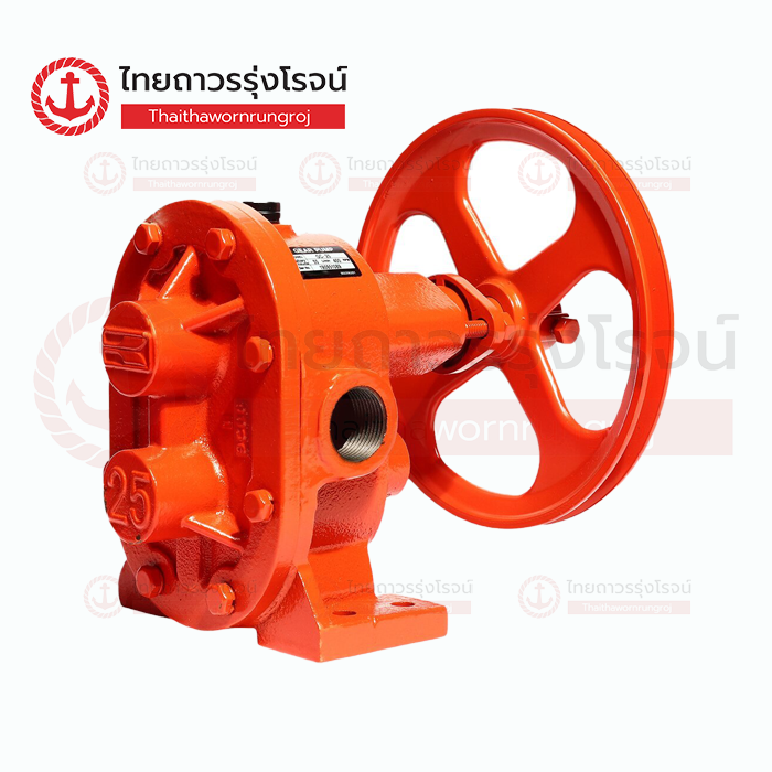 ปั๊มเฟือง ทองเหลือง 1นิ้ว 750w 55ลิตร/นาที GB-25H