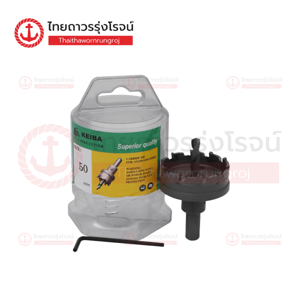 KEIBA โฮซอเจาะสแตนเลส TCT 50มิล
