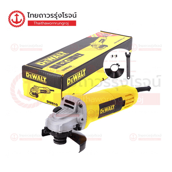 DEWALT เครื่องเจียร์ไฟฟ้า งานหนัก 4นิ้ว 710w สวิตช์ท้าย DW810B-B1
