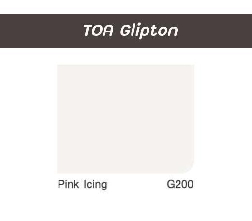 TOA กลิปตั้น สีเคลือบเงา Pink Icing G200 1GL 3.785ลิตร