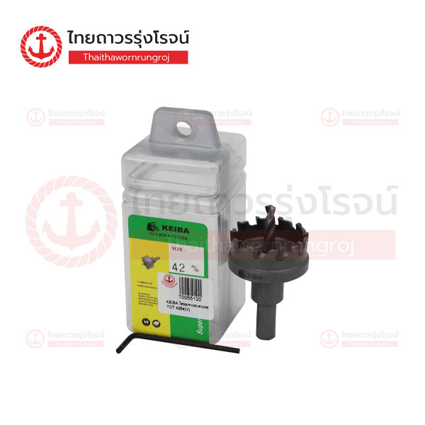 KEIBA โฮซอเจาะสแตนเลส TCT 42มิล