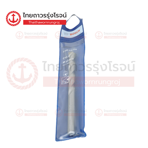 (D) BOSCH SDS PLUS-3 ดอกสว่านโรตารี่ 12x150x210 2608588796