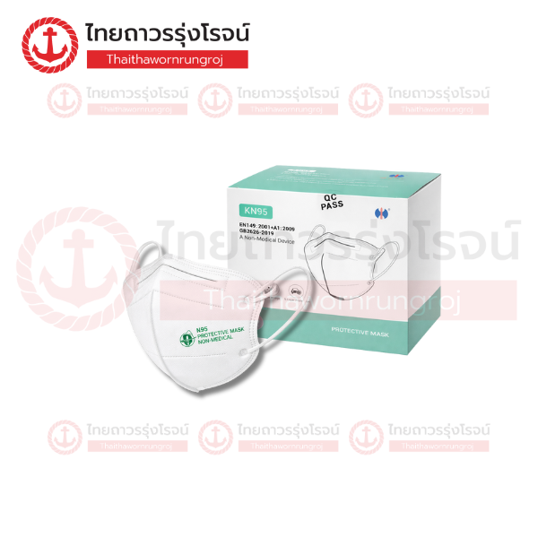 (ลดพิเศษ) หน้ากากกันฝุ่น คล้องหู 3ชั้น KN95 GB2626-2006