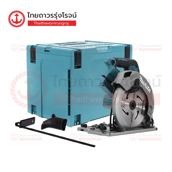 (D) MAKITA เลื่อยวงเดือนไร้สาย 7-1/4นิ้ว(185mm) 40v BLM ADT BRAKE XPT HS004 (เครื่องเปล่า+MAKPAC TYPE4)**