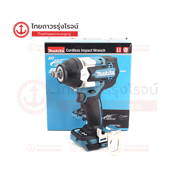 *D* MAKITA บล็อกไร้สาย 1/2นิ้ว(12.7mm) 18v 700nm BLM DTW700Z (เครื่องเปล่า)* กล่องกระดาษ