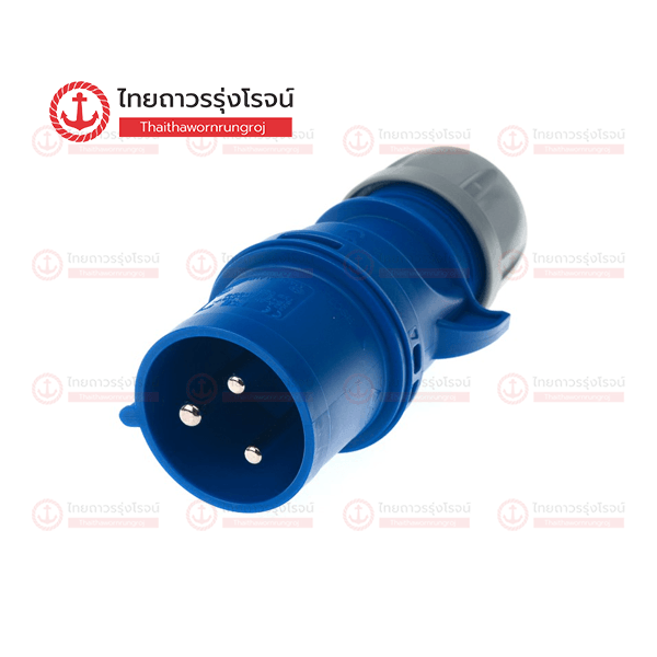 LONGWELL ปลั๊กพาวเวอร์ ตัวผู้ 2P+E 32A IP44 (RG-P023)