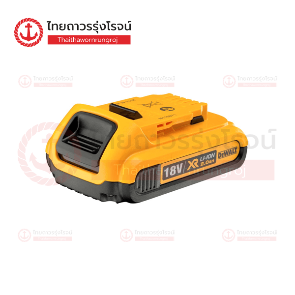 (D.) DEWALT แบตเตอรี่ LI-ION 18-20v 2.0Ah DCB183 ไม่มีกล่องกระดาษ