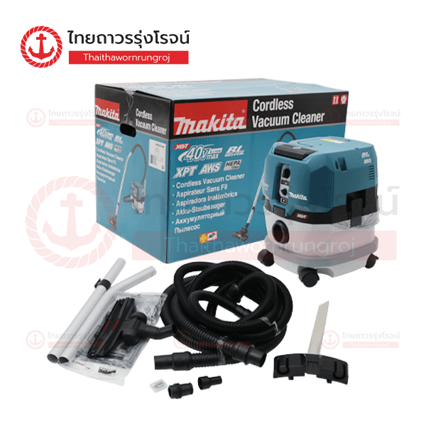 (D.) MAKITA เครื่องดูดฝุ่นไร้สาย 8ลิตร 40v แบบตั้งพื้น L-Class ดูดแห้ง BLM AWS VC002GLZ01 (เครื่องเปล่า)*