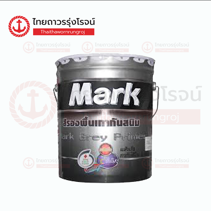 CAPTAIN MARK สีรองพื้นกันสนิมเทา 05100 5GL 18ลิตร