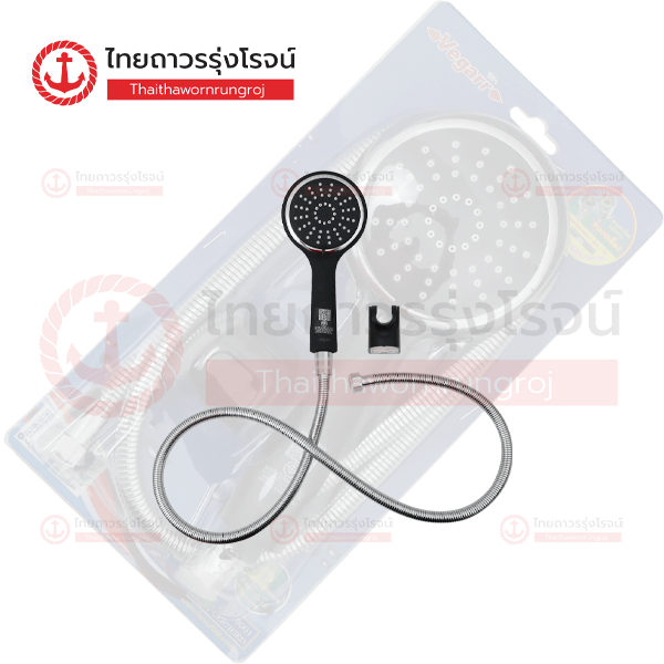 VEGARR ฝักบัว 3ระบบ สีดำ VD804