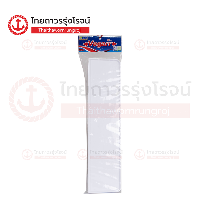 (ยกเลิกซื้อ-ขาย) VEGARR หิ้งวางของพลาสติก ทรงเหลี่ยม สีขาว VP312