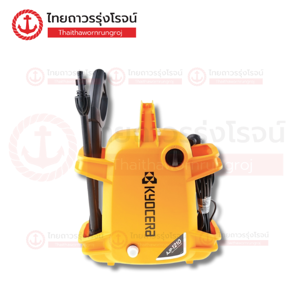 (ยกเลิกซื้อ-ขาย) KYOCERA เครื่องฉีดน้ำแรงดันสูงไฟฟ้า 105บาร์ 1400w AJP-1210