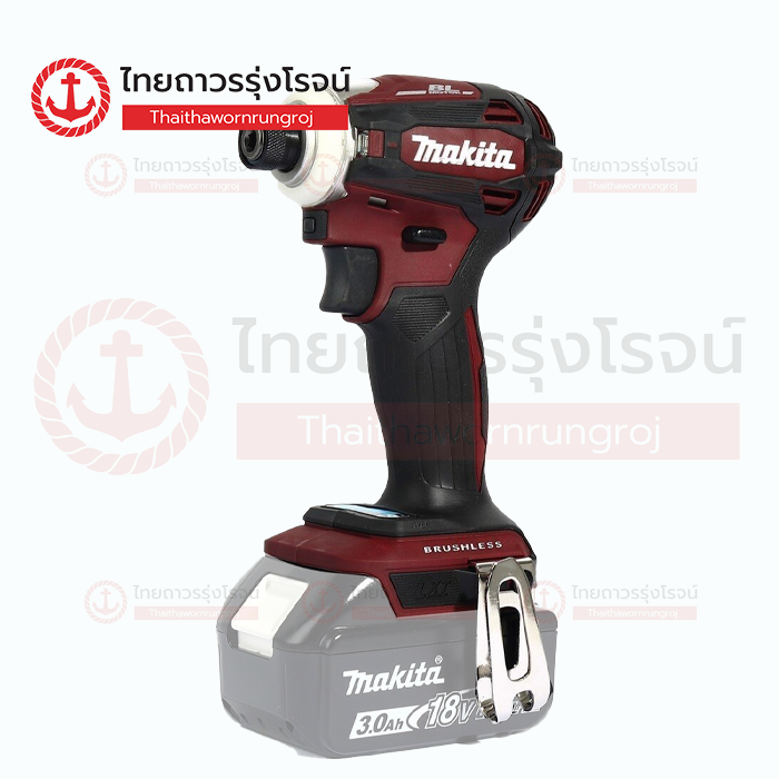 (D.) MAKITA ไขควงอิมแพคไร้สาย 18v 180nm DTD172 สีแดง (เครื่องเปล่า*) ไม่มีกล่องกระดาษ