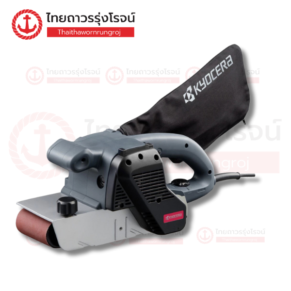 KYOCERA เครื่องขัดกระดาษทรายสายพานไฟฟ้า 100x610ml 1150w  ABE-4240