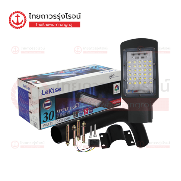 (D.) LEKISE โคมไฟถนน LED Street Light Junior เดย์ไลท์ 30w 2010769