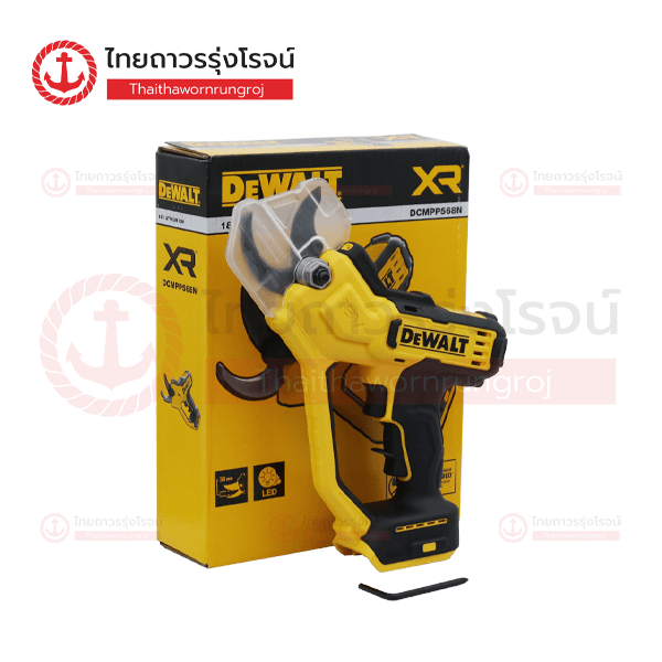 DEWALT กรรไกรตัดกิ่งไร้สาย 38mm 18-20v DCMPP568N-XJ (เครื่องเปล่า)*