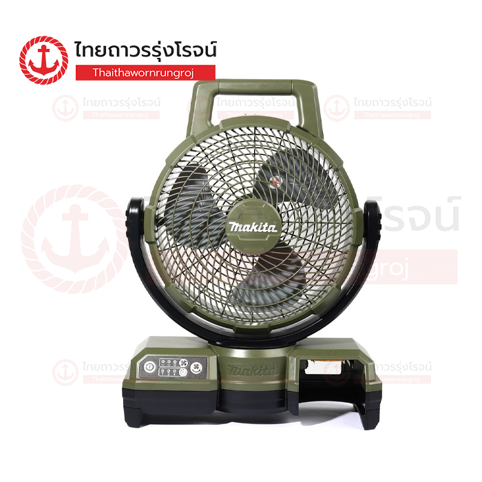 MAKITA พัดลมไร้สาย ตั้งพื้น 9นิ้ว(235mm) 18v LXT สีเขียวโอลีฟ DCF203ZX1O (เครื่องเปล่า)*