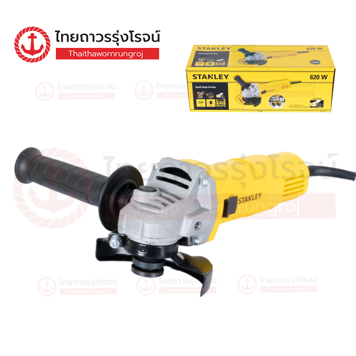 STANLEY เครื่องเจียร์ไฟฟ้า 4นิ้ว 620W รุ่นสลิม SG6100A-B1 เครื่องเปล่า* กล่องกระดาษ