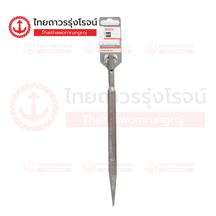 BOSCH SDS PLUS Eco ดอกสกัดปลายแบนเล็ก 10x250mm 2608578518