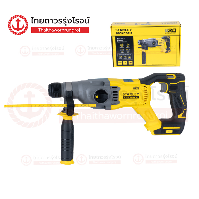 STANLEY BLM สว่านโรตารี่ไร้สาย 3ระบบ 20mm 20v SBH900-B1 (เครื่องเปล่า)*