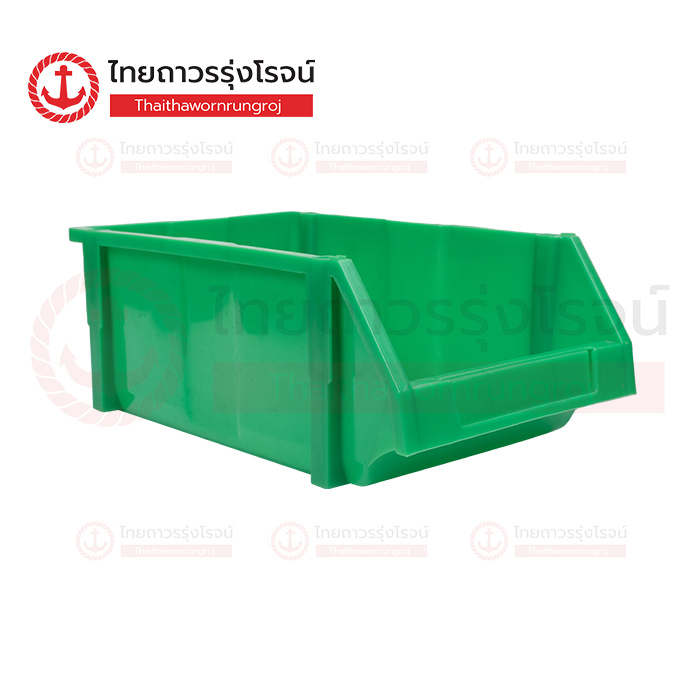 FRIENDLY กล่องอะไหล่แบบต่อได้ A4 สีเขียว 390x245x154mm (ไม่รวมข้อต่อ)