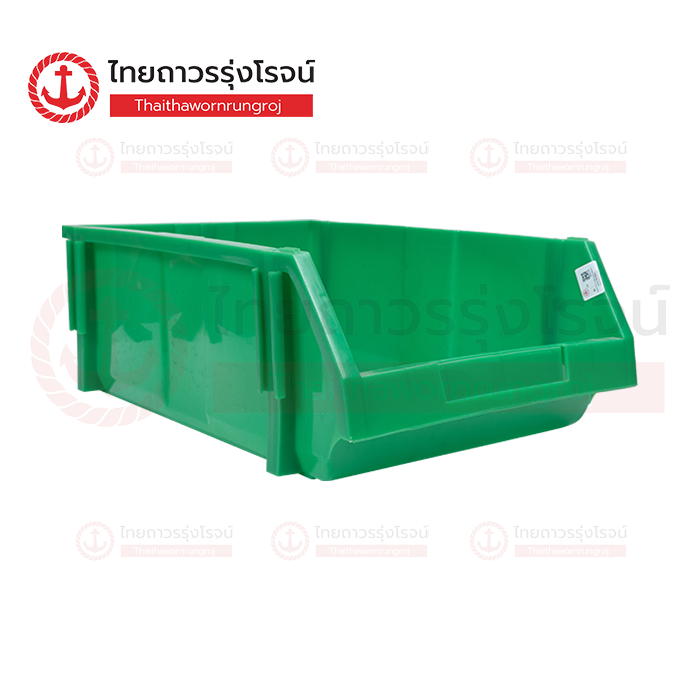 (D.) FRIENDLY กล่องอะไหล่แบบต่อได้ A7 สีเขียว 632x410x225mm (ไม่รวมข้อต่อ)