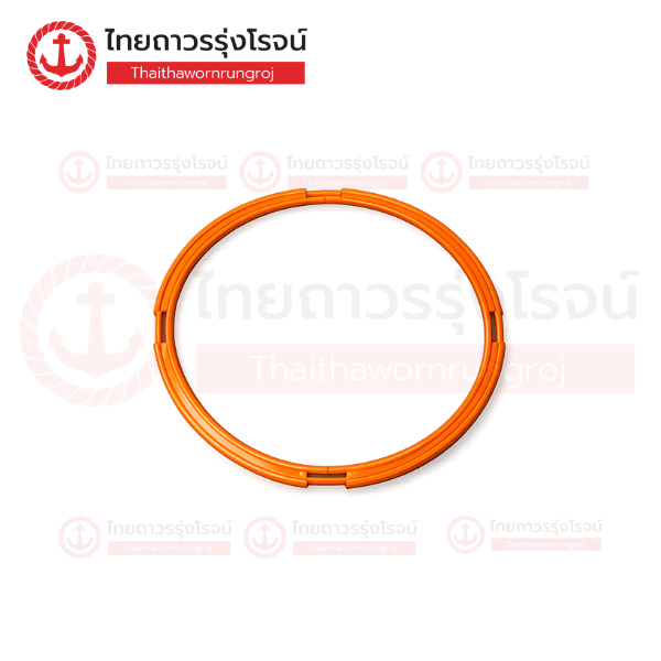 FRIENDLY วงแหวน วงกลม PVC 40cm สีส้ม AR003-01-40cm