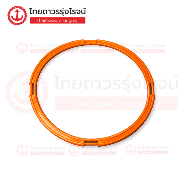 FRIENDLY วงแหวน วงกลม PVC 60cm สีส้ม AR003-01-60cm