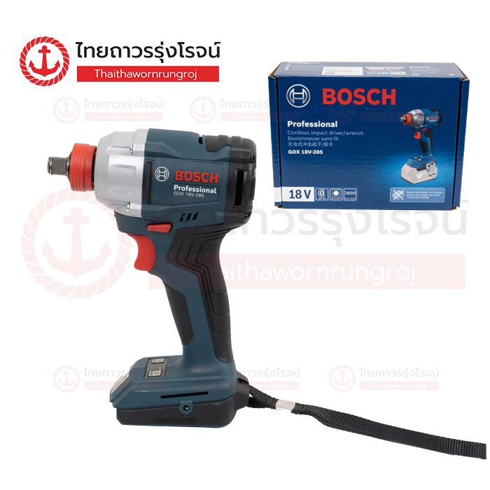 BOSCH บล็อกไร้สาย 1/2นิ้ว 18v GDX18v-285 500nm M8-M18 BLM 06019N21L0 (เครื่องเปล่า)*