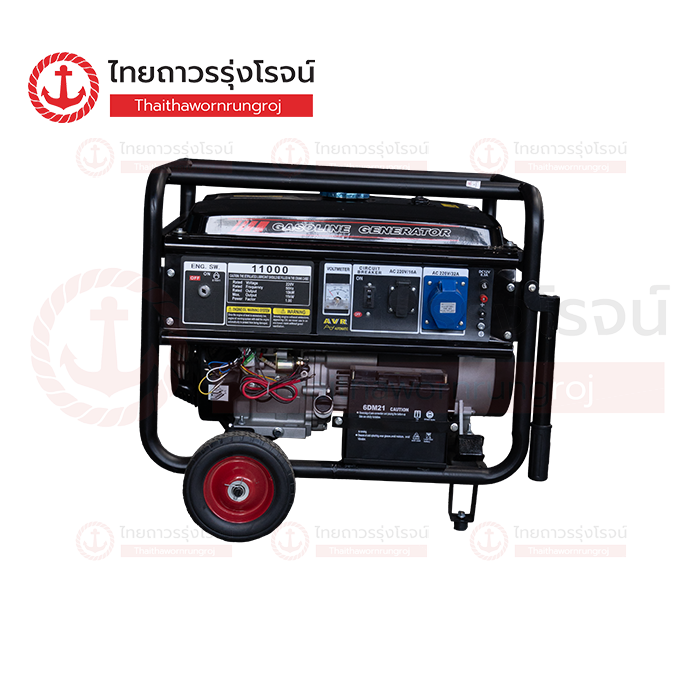 (D.) FRIENDLY เครื่องปั่นไฟ เบนซิน 10kw 