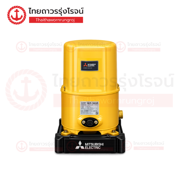 MITSUBISHI ปั๊มน้ำอัตโนมัติ ถังกลม WP105R2